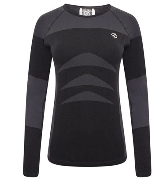 Picture of WOMENS IN THE ZONE II LONG SLEEVE TEE BLACK